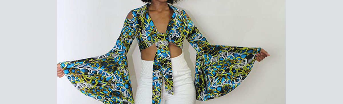 Lordana multi-color crop jacket