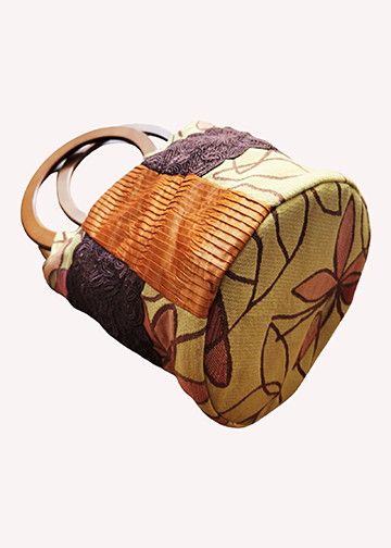The Daniela Mixed Textured Hand Bag