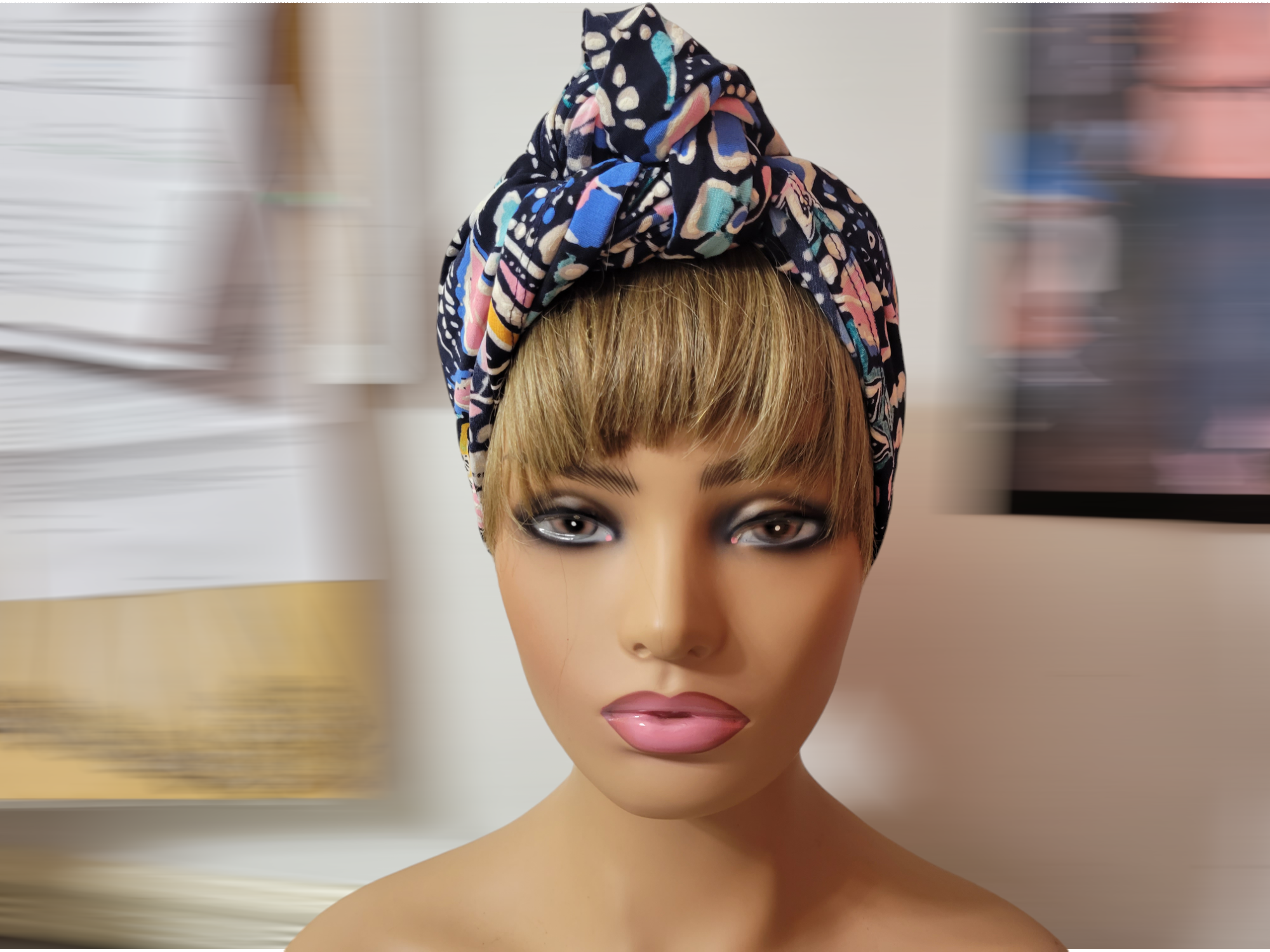 The Regina Multi Color Headscarf