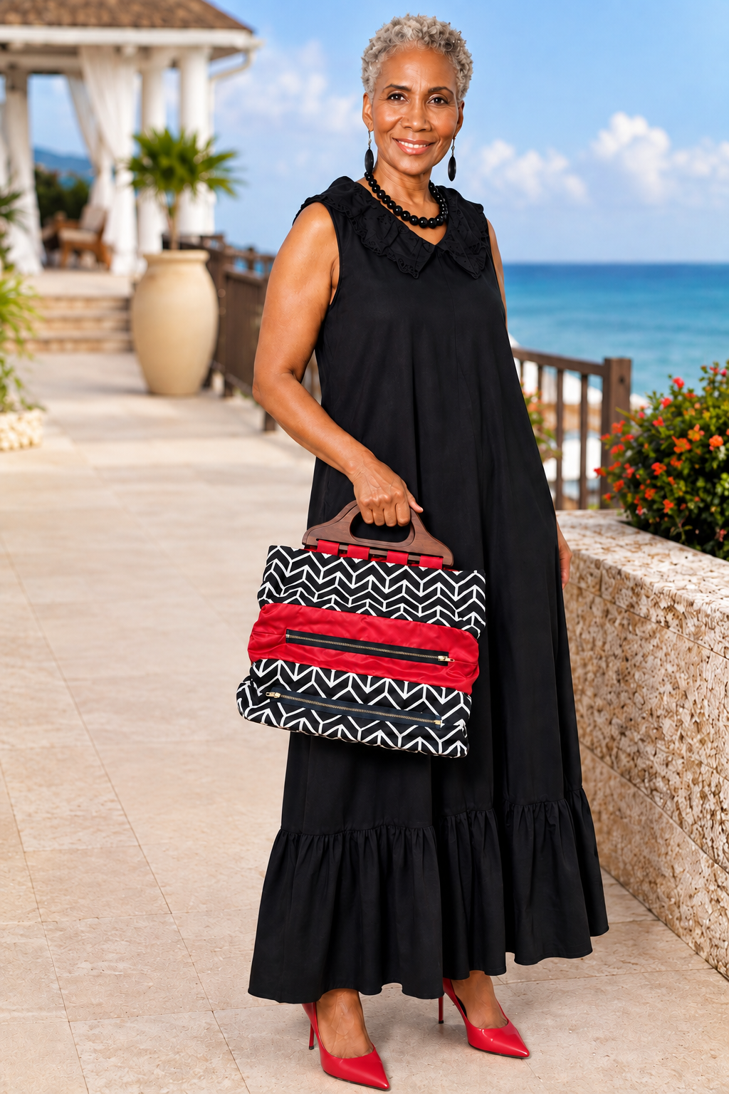 Scarlett | One-of-a-Kind Designer Tote Bag