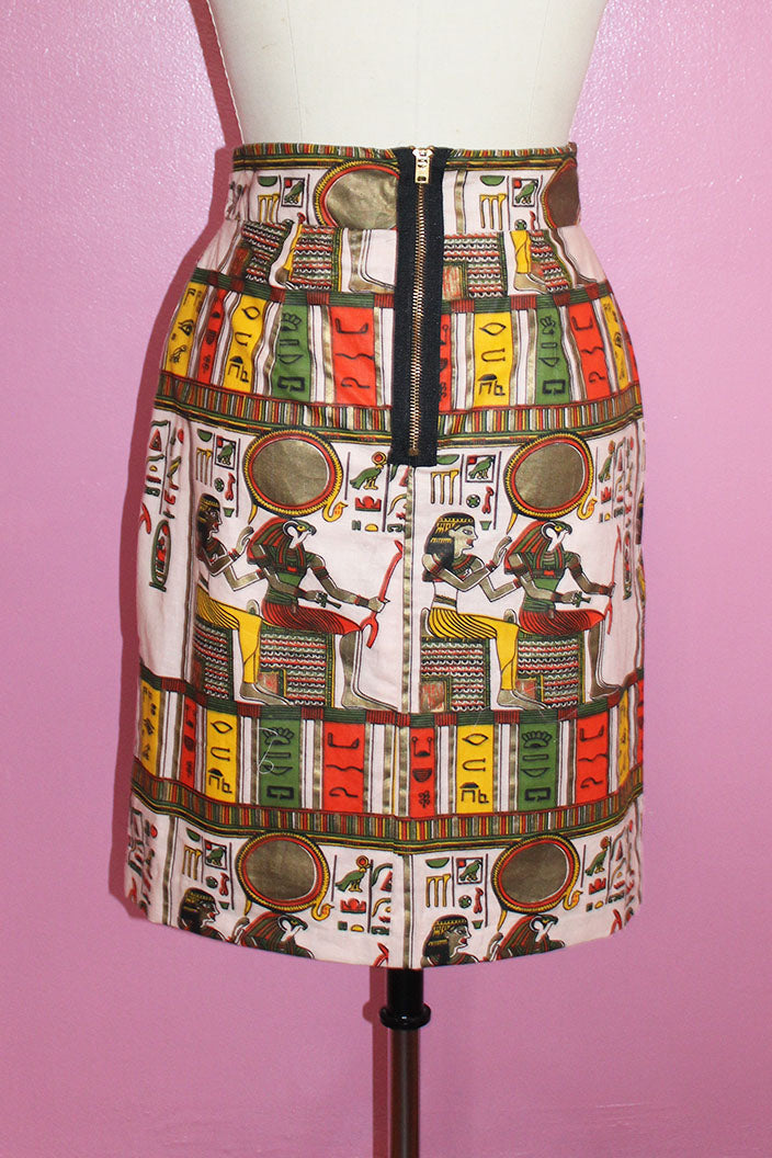 Cleopatra Fitted Short Skirt