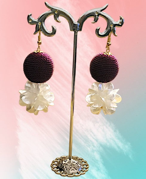 Agatha  Cherry Blossom Pop Earrings
