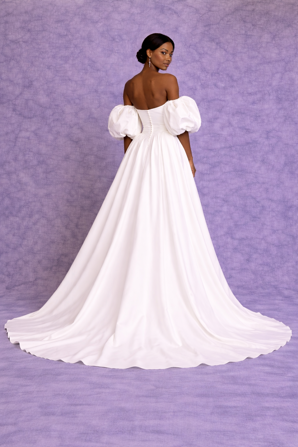 Juliana  short  Bridal Dress & Volume skirt