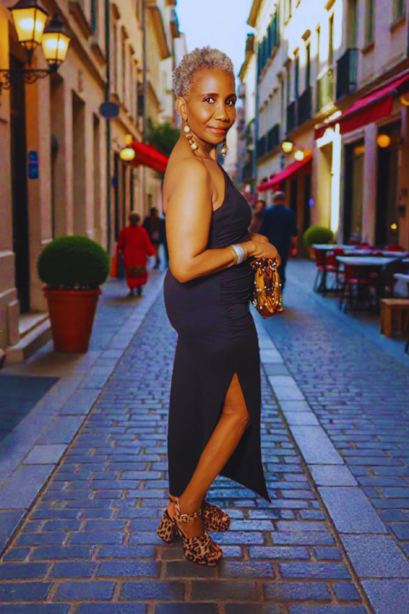 OLinda One Shoulder Dress