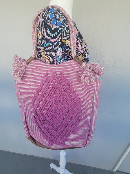 Reina Hand Loom Tote Bag
