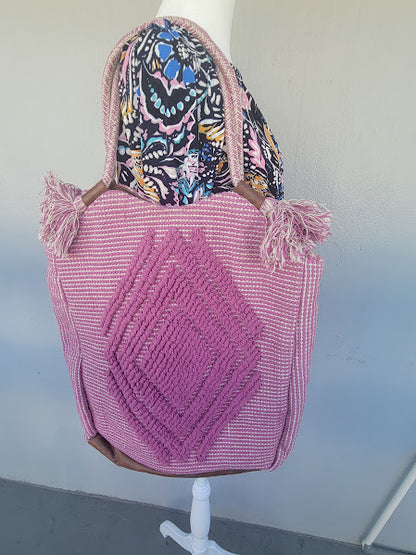Reina Hand Loom Tote Bag