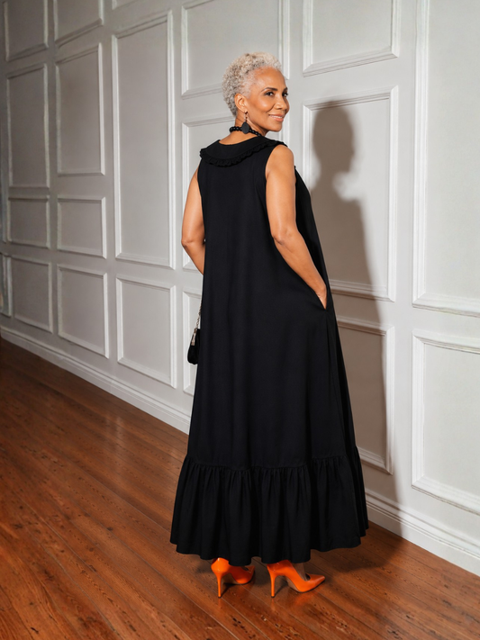 Magdalena  Sleeveless Midi Dress