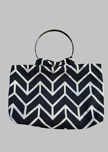 Simone | Chevron Mini Tote Bag