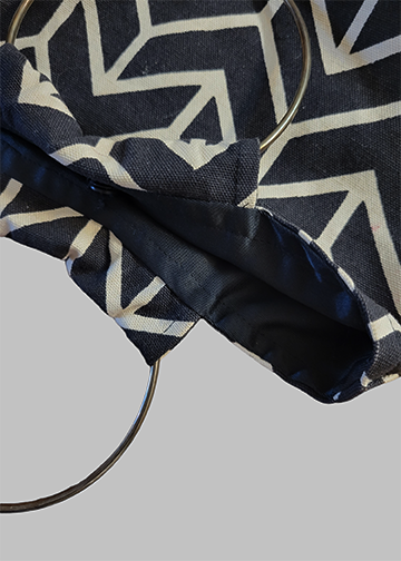 Simone | Chevron Mini Tote Bag