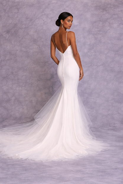 mermaid bridal gown