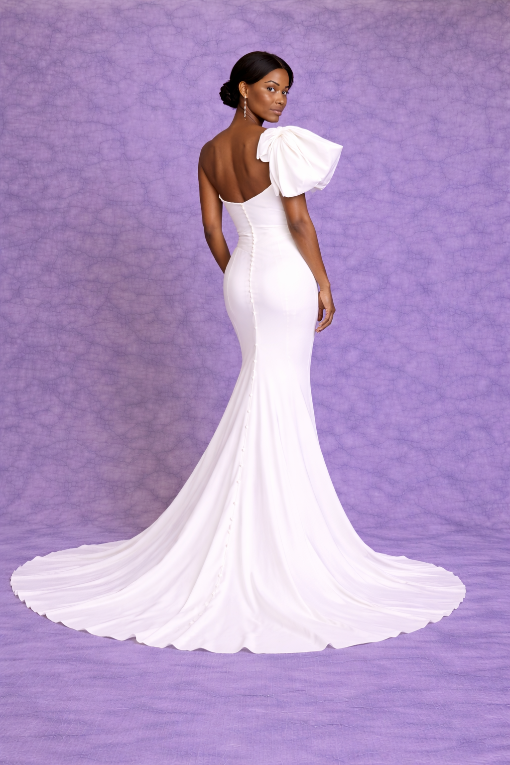 Isla Minimal One shoulder Bridal Gown