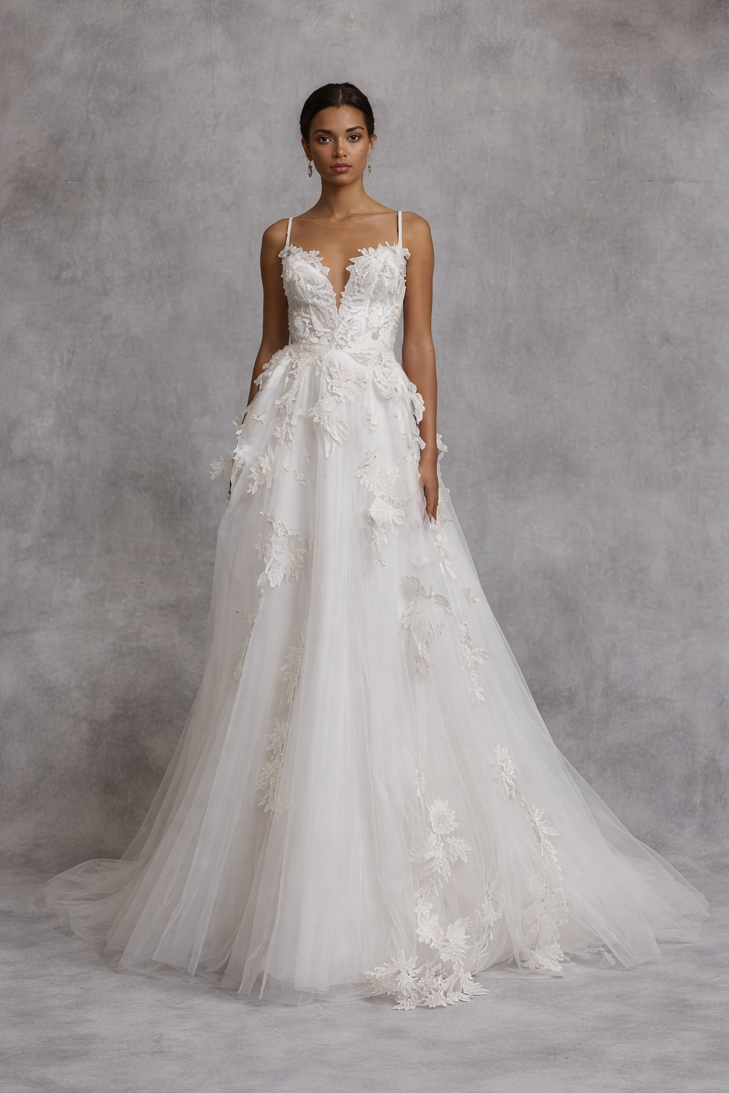 Carmel Whispering Petals Bridal Gown