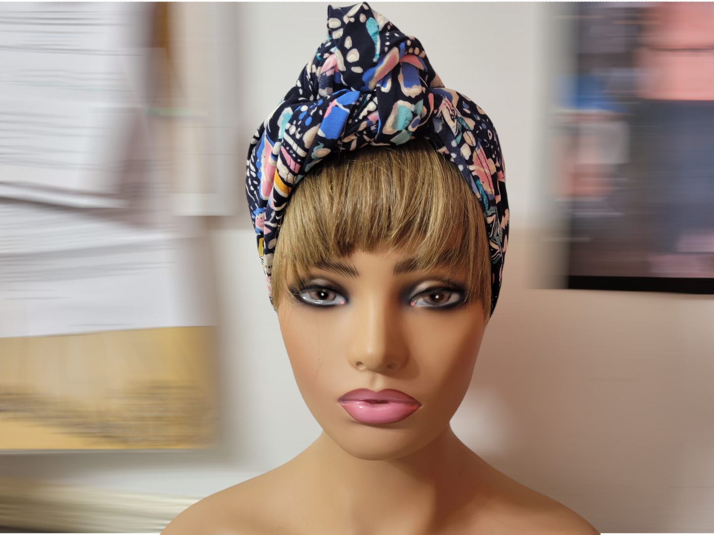 The Regina Multi Color Headscarf
