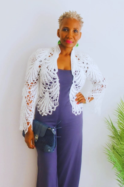 Sauvela Guipure Lace Blouse