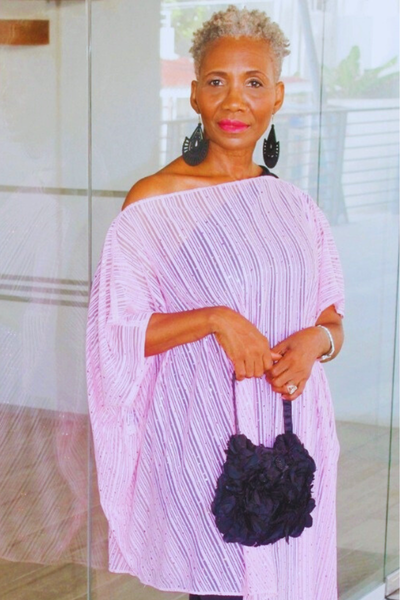 Lorette  Rosette Tulle Bag