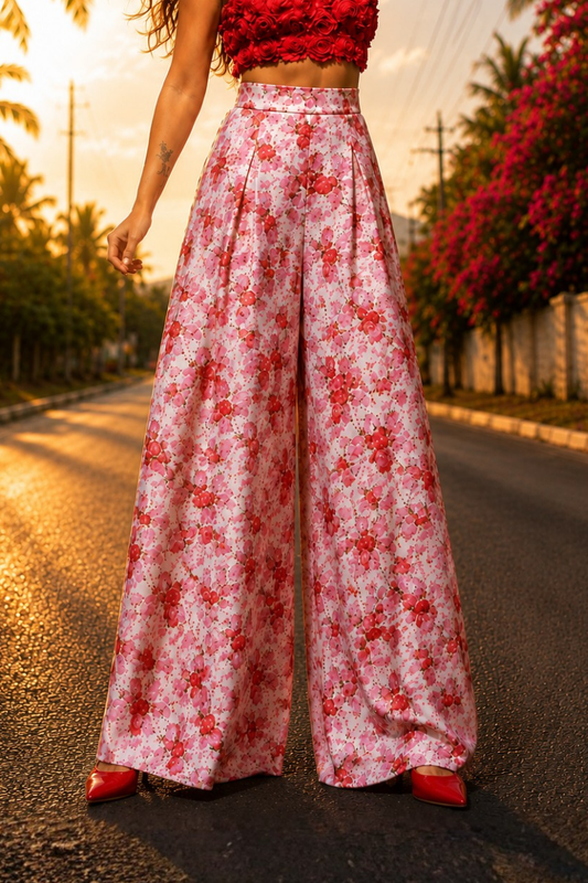 Islana Floral Palazzo Pants