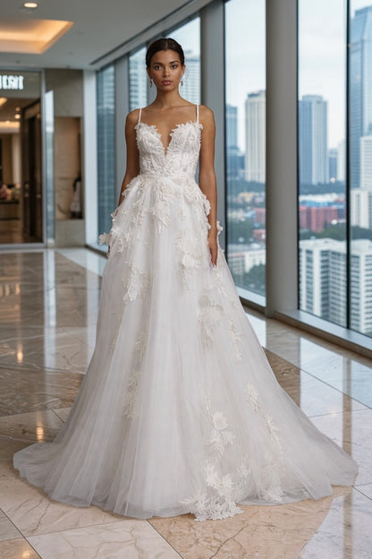 Carmel Whispering Petals Bridal Gown