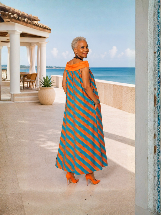 Bella Off Shoulder Midi Dress