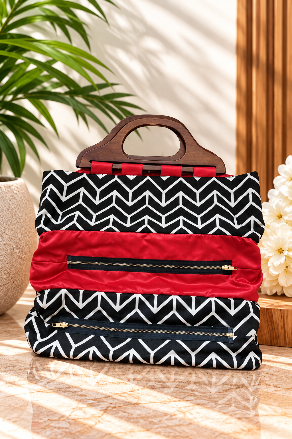 Scarlett | One-of-a-Kind Designer Tote Bag