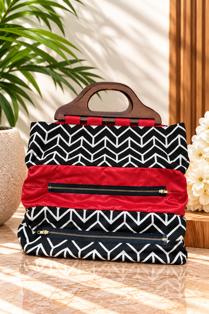 Scarlett | One-of-a-Kind Designer Tote Bag