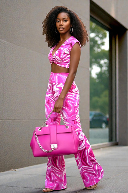 Joannah Swirl Palazzo Pants