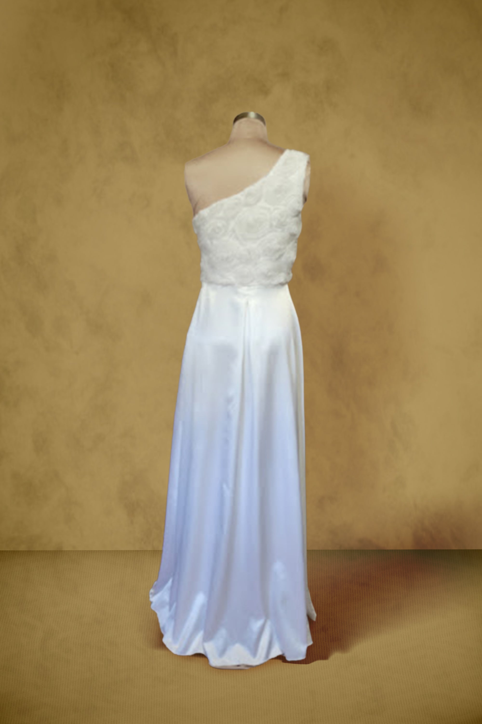 The Toni One Shoulder Bridal Gown