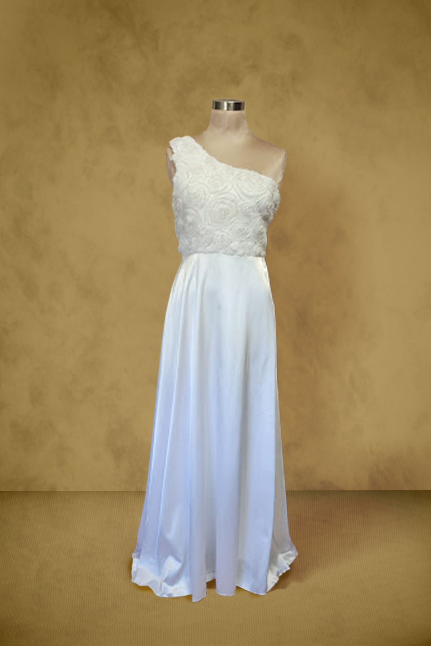 The Toni One Shoulder Bridal Gown