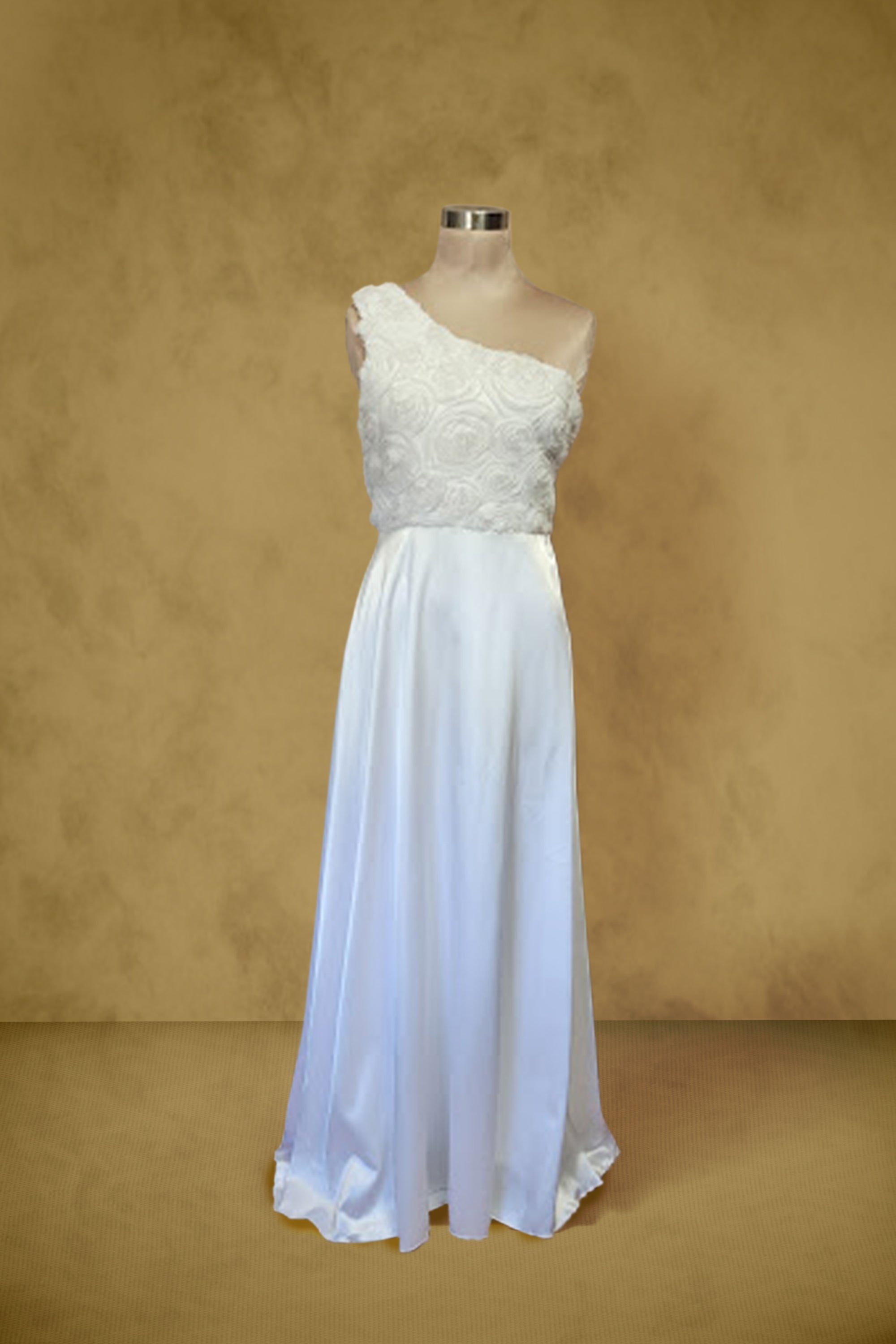 The Toni One Shoulder Bridal Gown