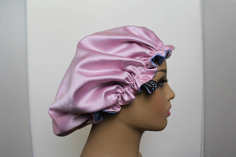 The Lydya  Reversible Satin colored Bonnets