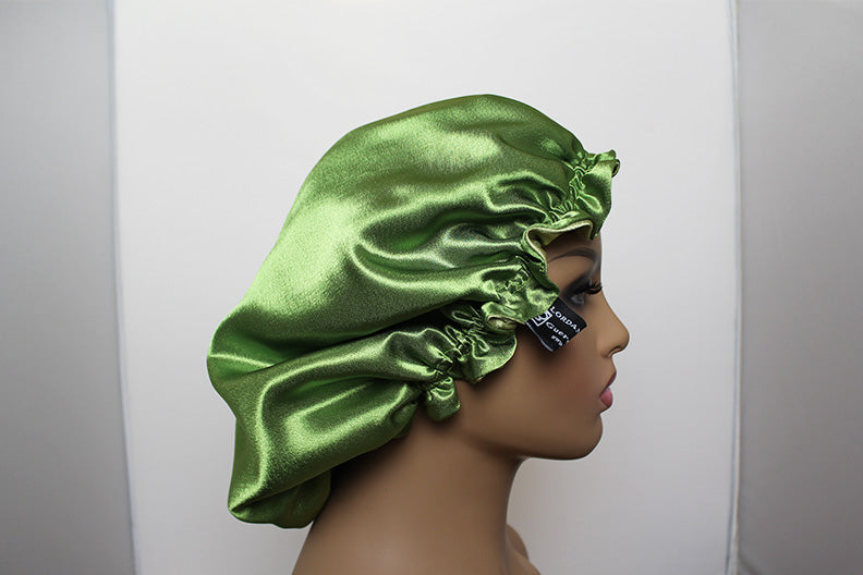 The Lydya  Reversible Satin colored Bonnets
