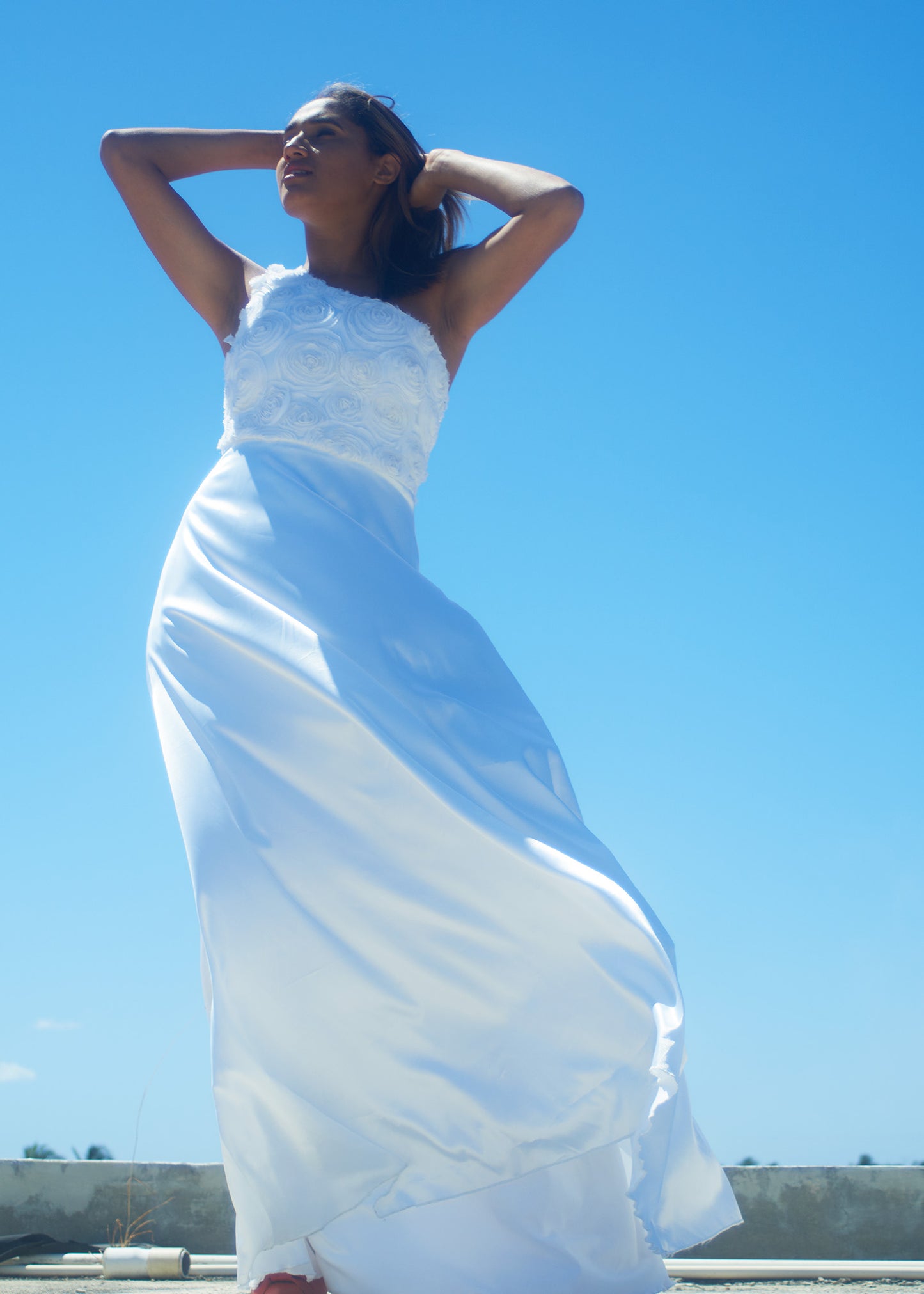 The Toni One Shoulder Bridal Gown