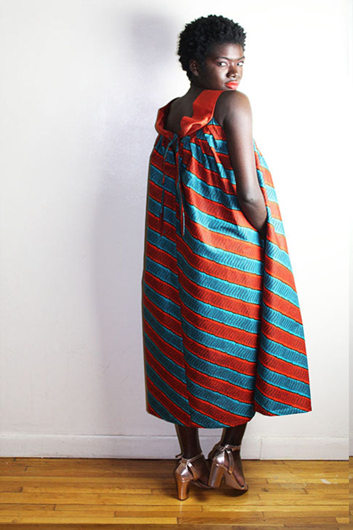 African Print Dresses UK - Subira African Print Maxi Dress - Naborhi